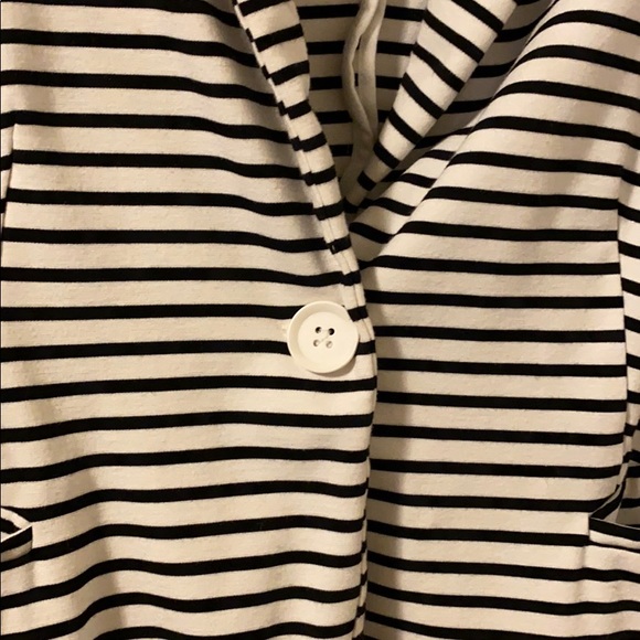 Striped Philosophy casual blazer - Picture 3 of 5